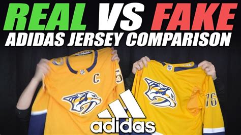 real vs fake adidas nhl jersey|adidas hockey jersey counterfeit.